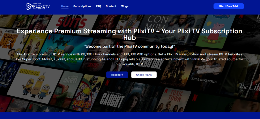 plixi tv website
